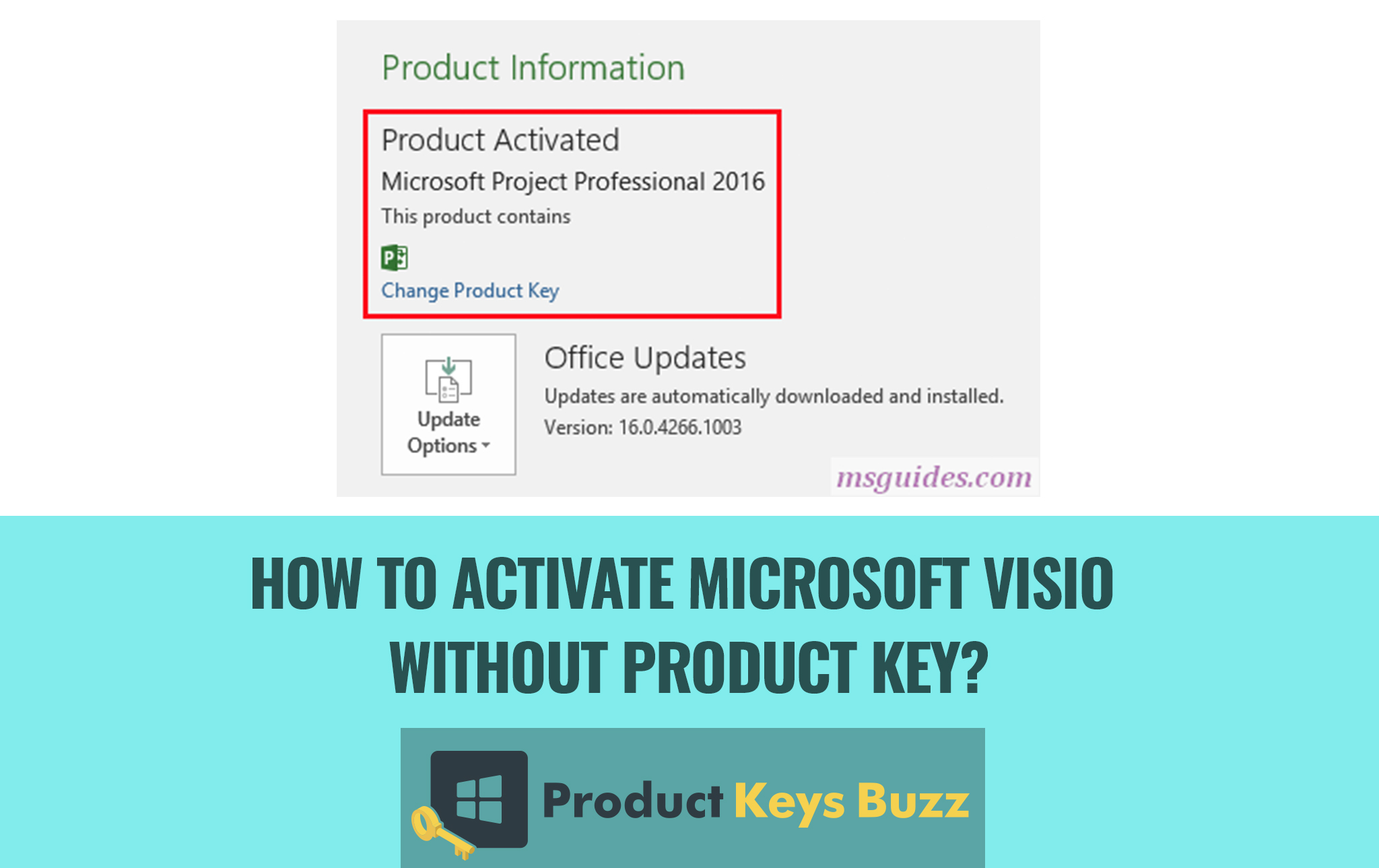 how to activate visio 2013