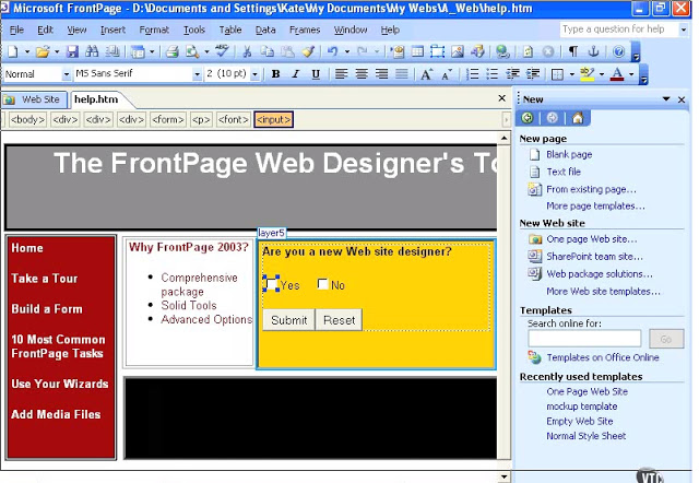 microsoft frontpage 2010 free download